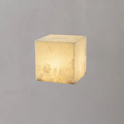 Alabaster Cubic Pendant For Dining Table, Kitchen Island Pendant
