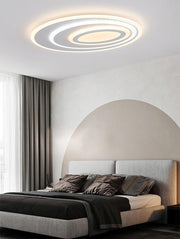 Blushlighting® Minimalist Oval LED Ceiling Light For Kids Room, Living Room, Study Warm Light / L23.6xW19.7" / L60.0xW50.0cm