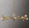 Boule De Cristal Clear Glass Ball Modern Round Chandelier Light 60"