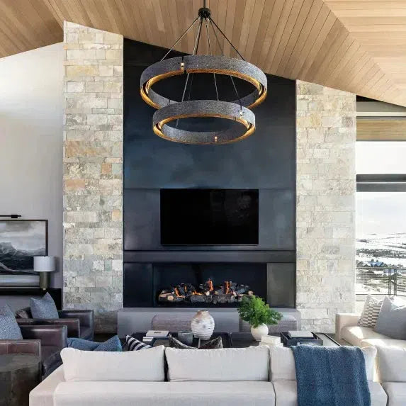 Veuvery Round Chandelier D 60"