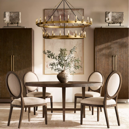 Camina Vintage Filament 2-Tier Round Chandelier 38‘’D