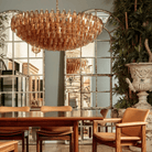 Amber Sorrento Chandelier - Vakkerlight