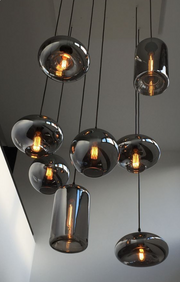 Modern Pendant Fixture light For 2 Story Foyer /Enterway /Staircase