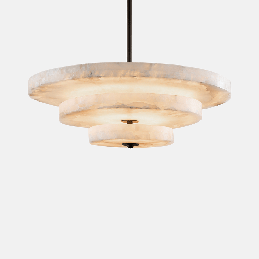 Ice Queen Alabaster Chandelier - Blushlighting