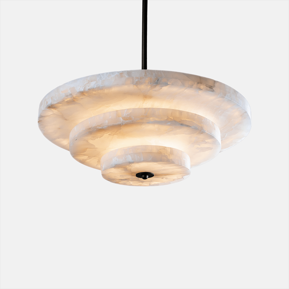 Ice Queen Alabaster Chandelier - Blushlighting