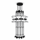 Rayonne Art Deco Chandelier by Blushlighting