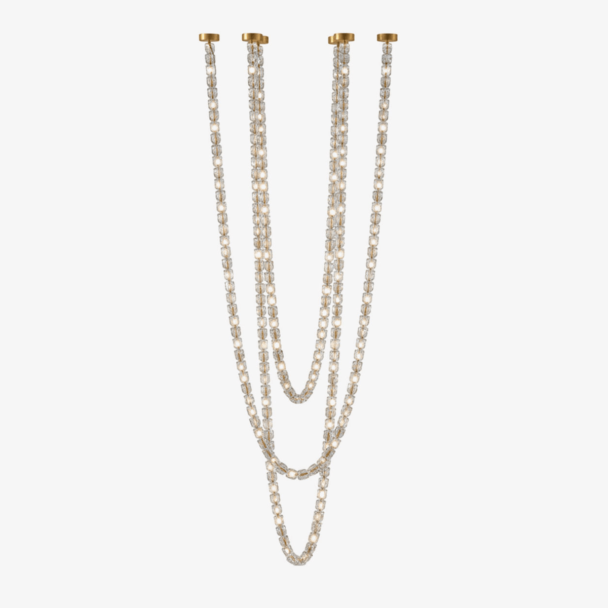 Gabriel Cascade K9 Crystal Chandelier - Vakkerlight