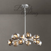 Dorian Modern Crystal Round Chandelier For Living Room