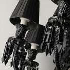 18 Lights Black Crystal Lighting - Blushlighting