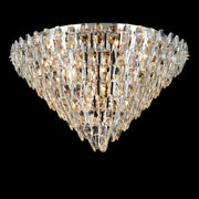 Sol Odeon Flushmount Crystal Chandelier