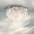 1920s Odaon Flushmount 20‘’-Flushmount 32''-Polished Nickel-