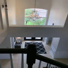 19th C. Rococa Iron & Crystal Round Chandelier 40"-