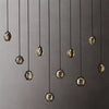 Carlos Planet Linear Chandelier, Modern lights decoration