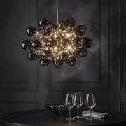 Blushlighting® Creative Black Grape Shape Glass Pendant Lamp For Living room, Bar