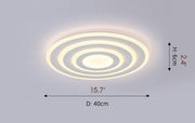 Blushlighting® Minimalist Round LED Ceiling Light For Kids Room, Living Room, Study image | luxury lighting | lamps for kids