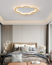 Blushlighting® LED Ceiling Light in the Shape of Cloud For Bedroom, Kids Room Brightness Dimmable / Dia15.7" / Dia40.0cm / Gold