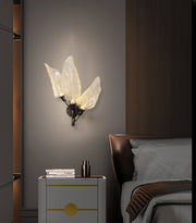Blushlighting® LED Creative Wall Lamp in the Shape of Leaf For Living Room, Bedroom image | luxury lighting | leaf shape wall lamp