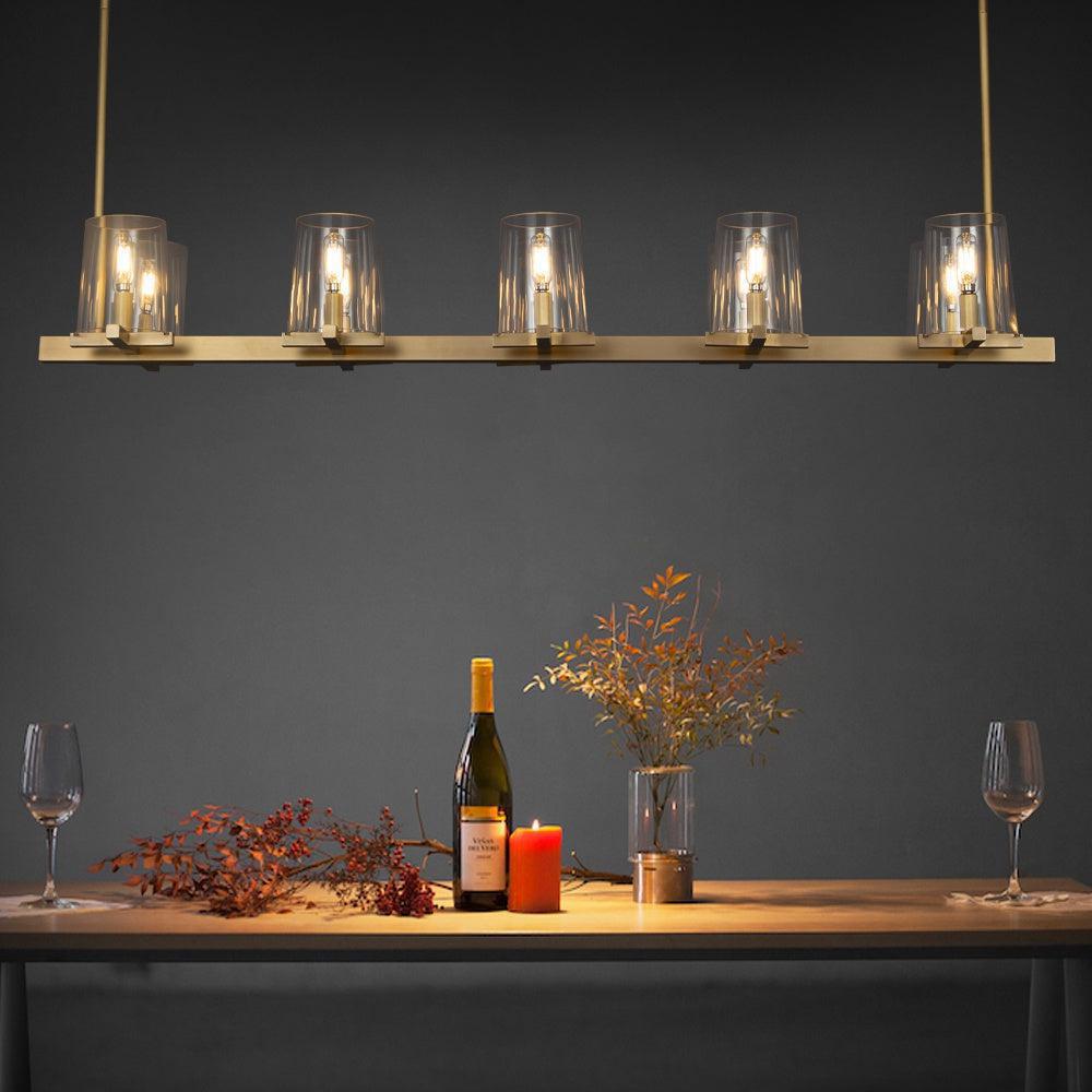 Paricia Modern Linear Chandelier 49"60"