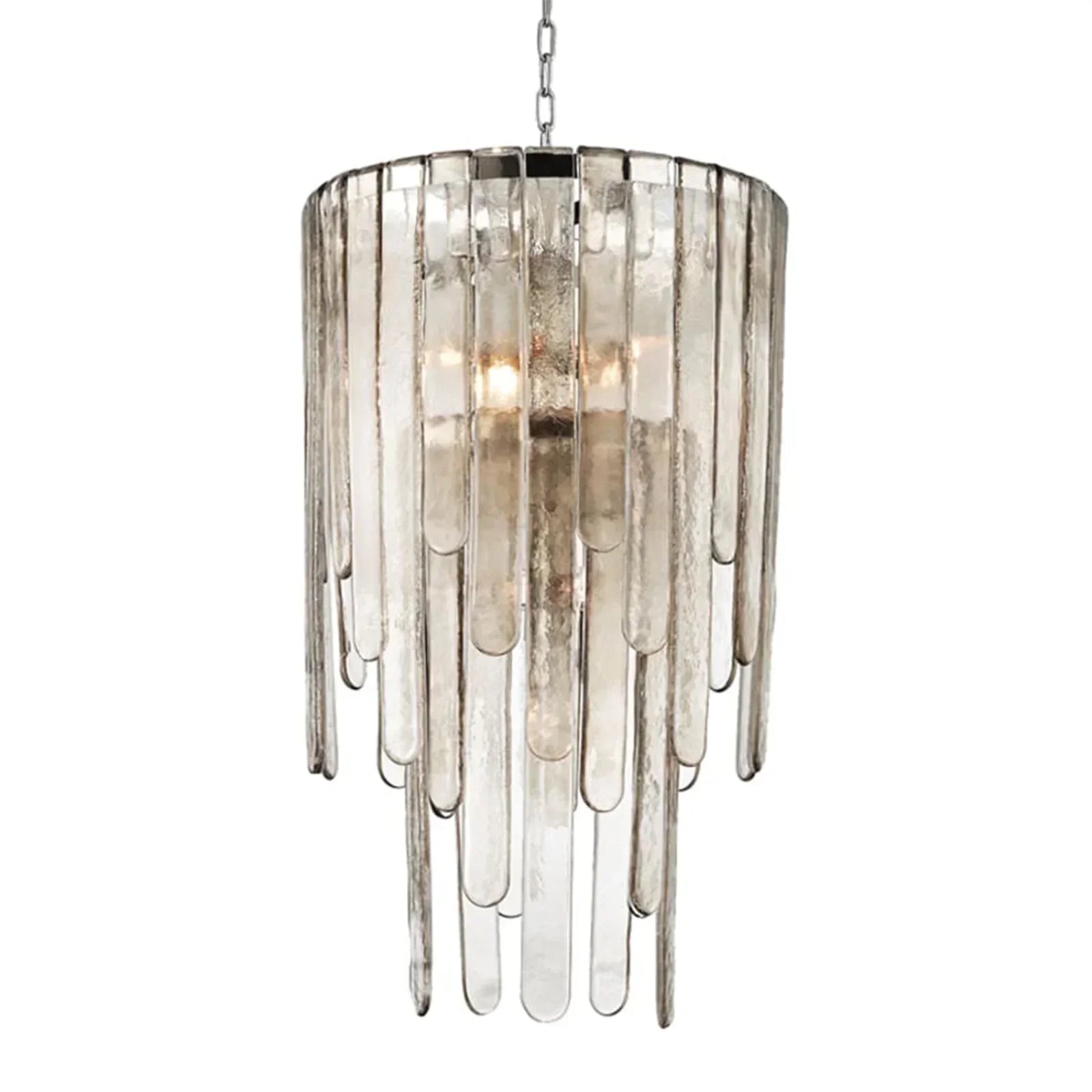 Fenwater Crystal Falls Chandelier - Blushlighting