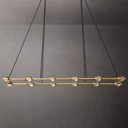 Carlos Planet Rectangular Modern Chandelier