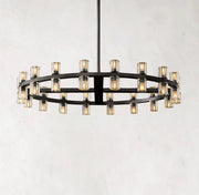 Arcachones Round Chandelier 36" Crystal Round Chandelier