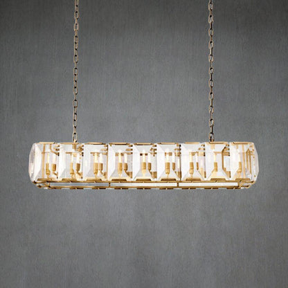 Harlew Crystal Rectangular Chandelier42''54''62''74"