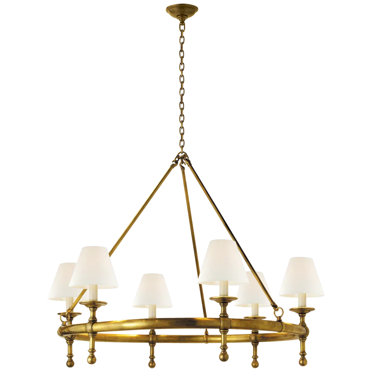 Chapman & Myers Classic Ring Chandelier - Oasislives