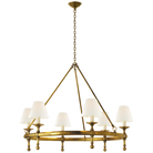 Chapman & Myers Classic Ring Chandelier - Oasislives