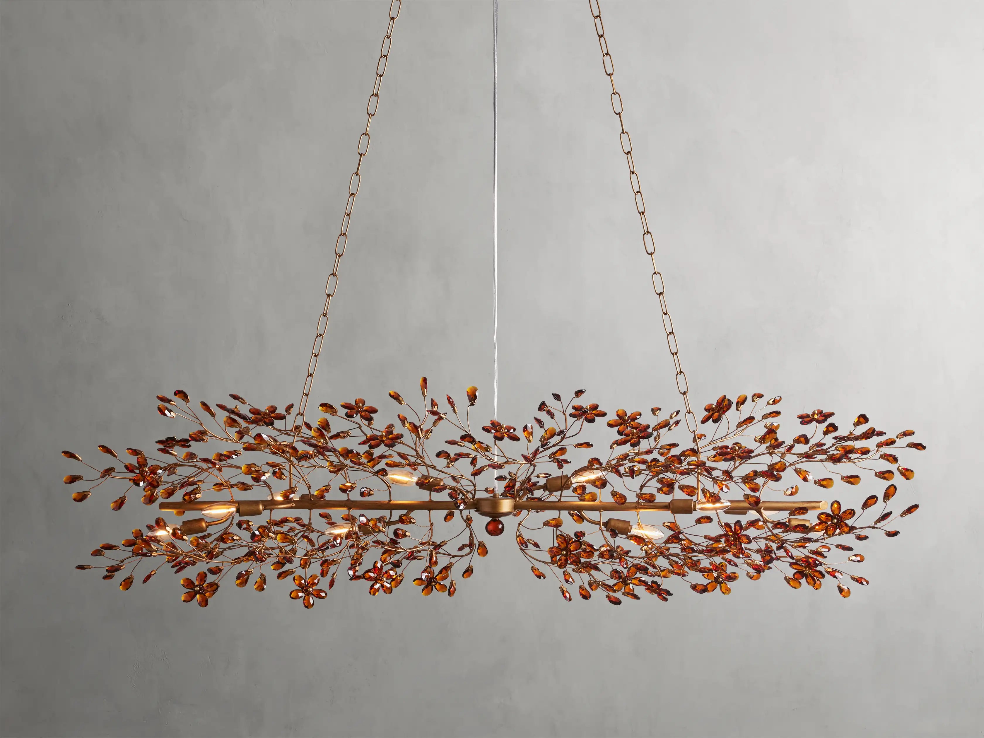 Fiore Linear Chandelier 43''51''68''