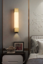 Blushlighting® Luxury Marble Wall Lamp in Traditional Chinese Style for Bedroom image | luxury lighting | marble wall lamps