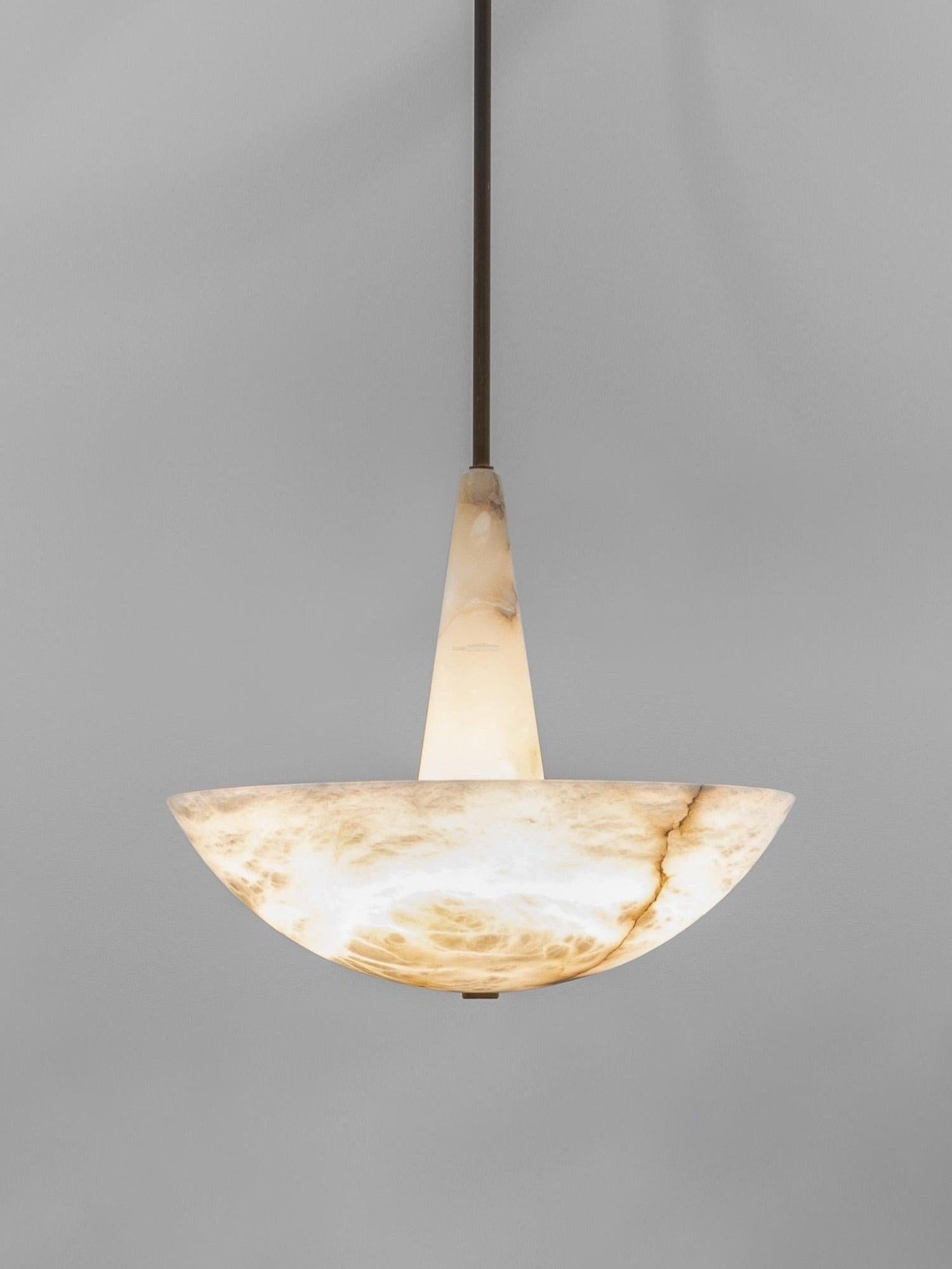 Domus Alabaster Round Chandelier