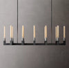 Cannele Linear Candlestick Linear Chandelier Light 55"