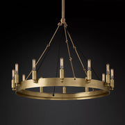 Filament Vintage Round chandelier 26" 12-Lights