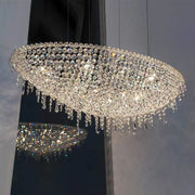 Adventurous Boat-shaped Crystal Pendant Chandelier for Living Room/Bedroom/Cafes