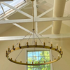 Vintage Filament Round chandelier 63" 30-Lights