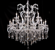 Classic 5-armed Candle Crystal Chandelier