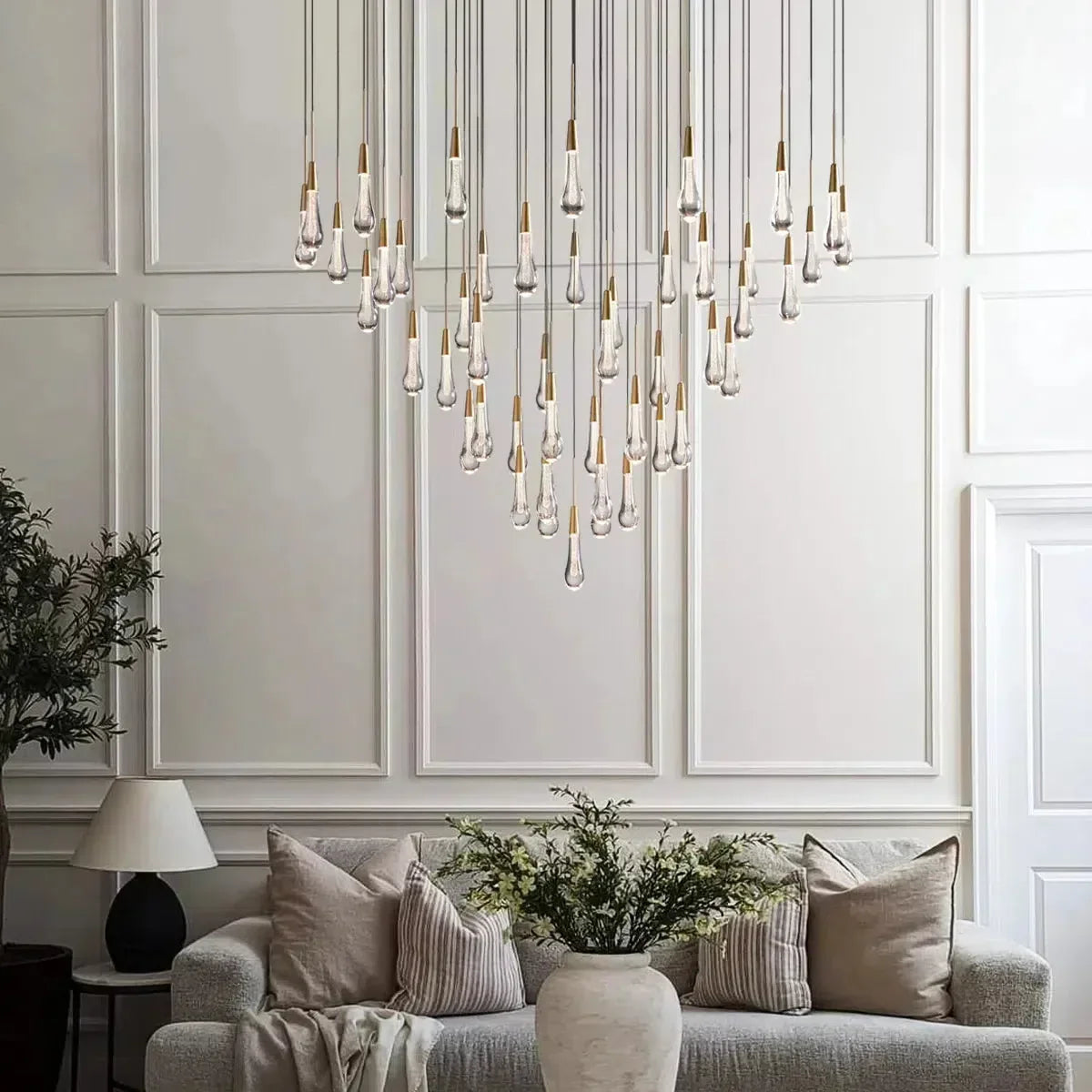 SBUtaire Round Chandelier 58"W