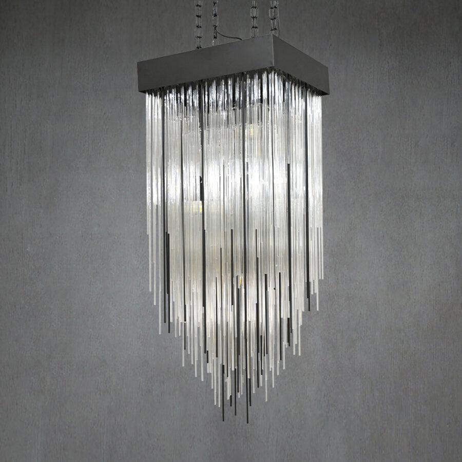 Casa Square Chandelier 30"
