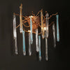 Modern Branch Colored Icicle  Wall Sconce