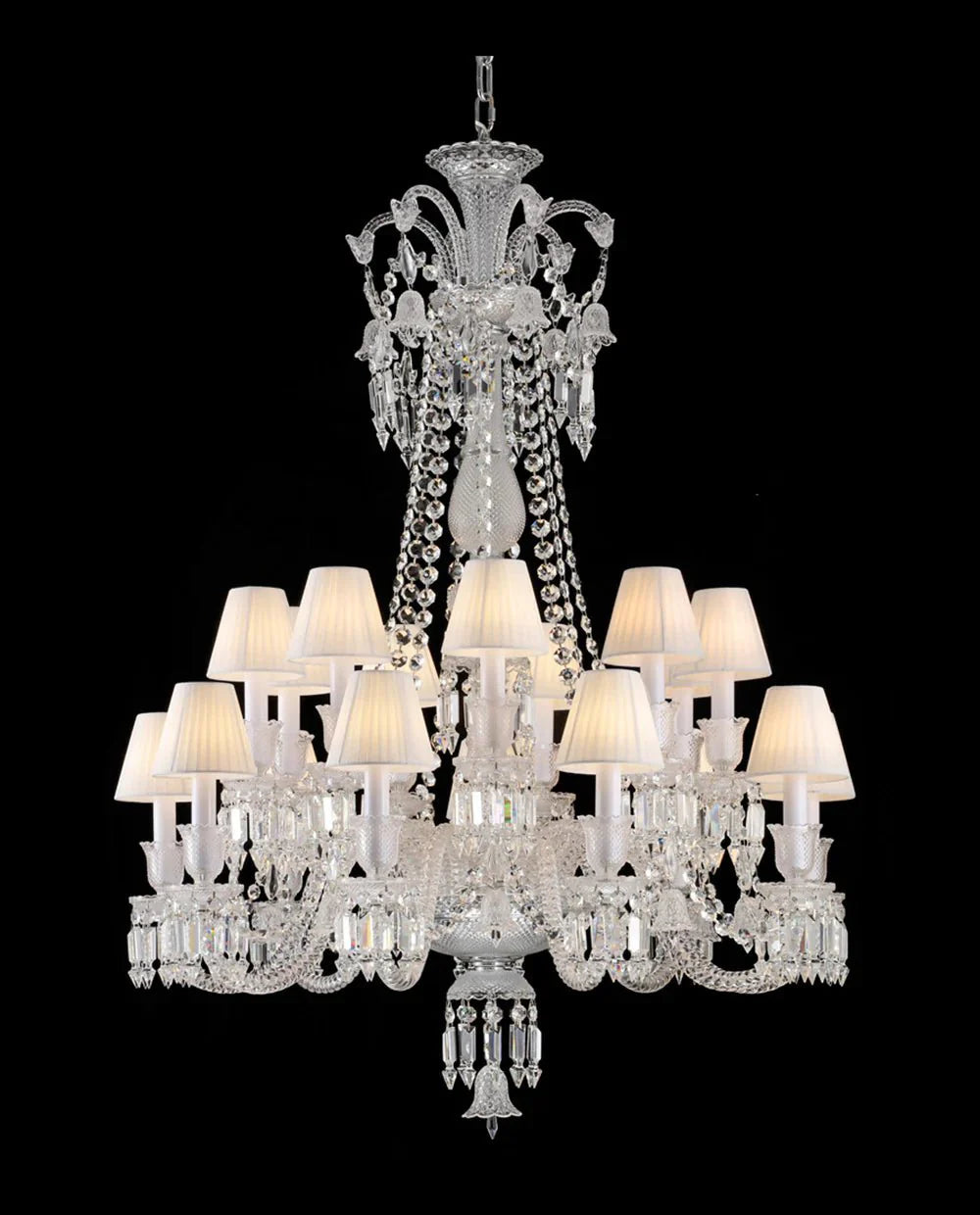 24 Light Lighting with Lampshades - Blushlighting