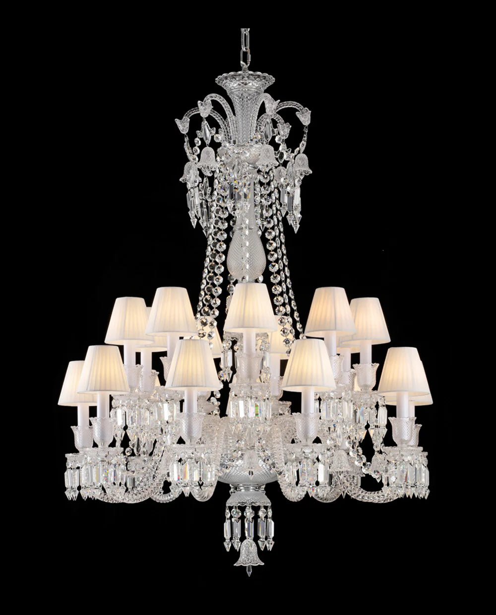 24 Light Lighting with Lampshades - Blushlighting