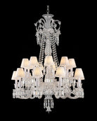 24 Light Lighting with Lampshades - Blushlighting