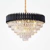 Blus Lighting Bobon Conical Crystal Chandelier