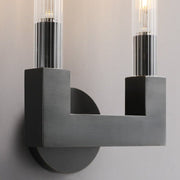 Cannele Double Head Candlestick Wall Sconce , Wall Lamps