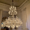 Luxury Classic 3-Tier Candles Crystal Chandelier