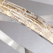 6-Tier Crystal Ring Modern Chandelier