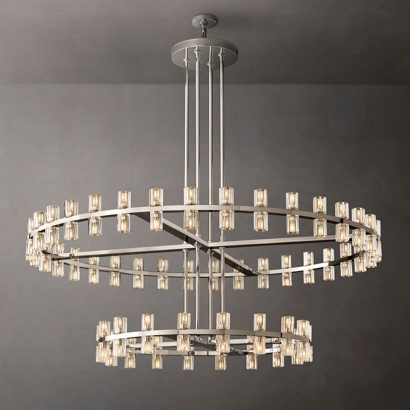 Arcachen 2-Tier Round Chandelier 60''