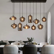 Modern Fashion Multi-headed Glass Lamp Designer Models Coffee, Dining Bar/Table Scandinavian Chandelier