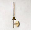 Lambeths Knurled Grand Sconce,Long Torch Knurled Bedroom Grand Modern Wall Sconce