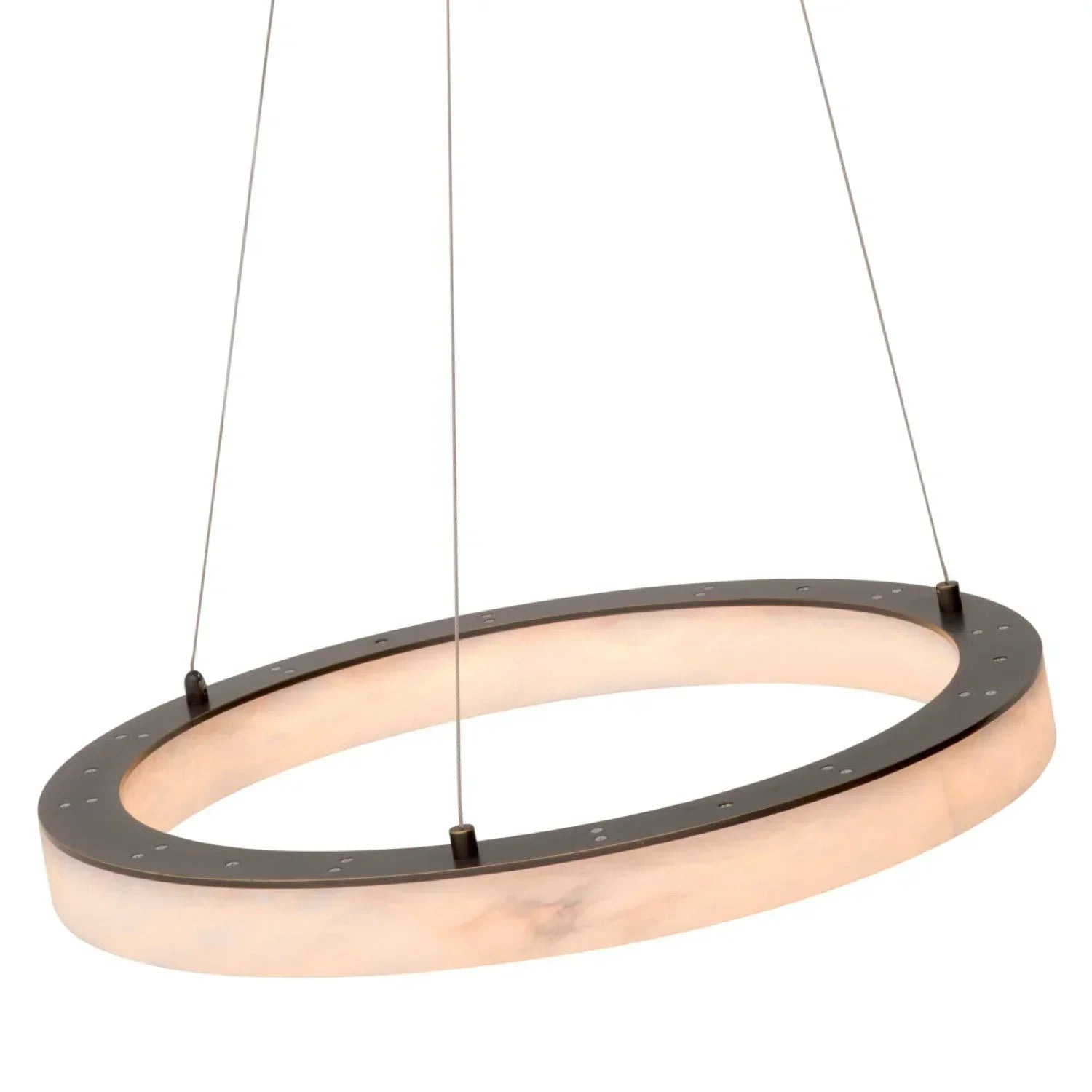 Audrey Modern Round Living Room Alabaster Chandelier Chandelier Kevin Studio Inc